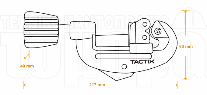 Tactix Κόφτης Χαλκοσωλήνων 3-30mm