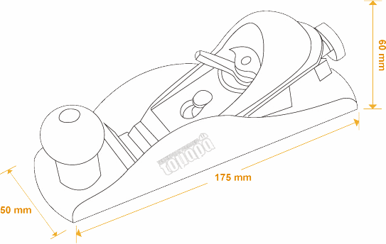 Σχεδιάγραμμα Ροκανιού Μεταλλικού Tactix 175mm