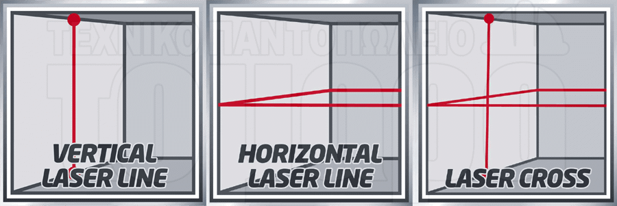 Einhell Αλφάδι Laser Σταυρωτό TE-LL360 2270110