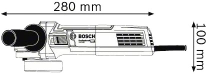 BOSCH Τροχός Γωνιακός GWS 880 Professional 060139600A 125mm 880W